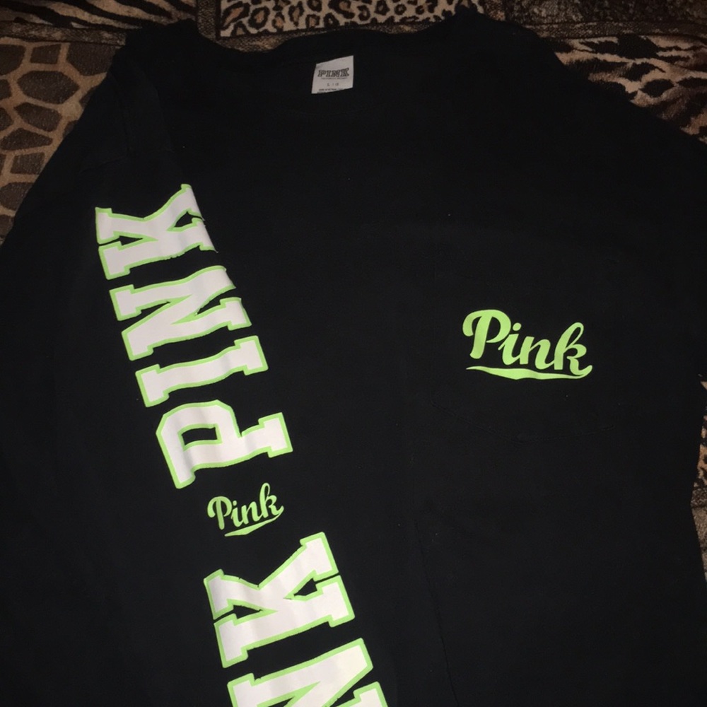 Pink long sleeve. size L.